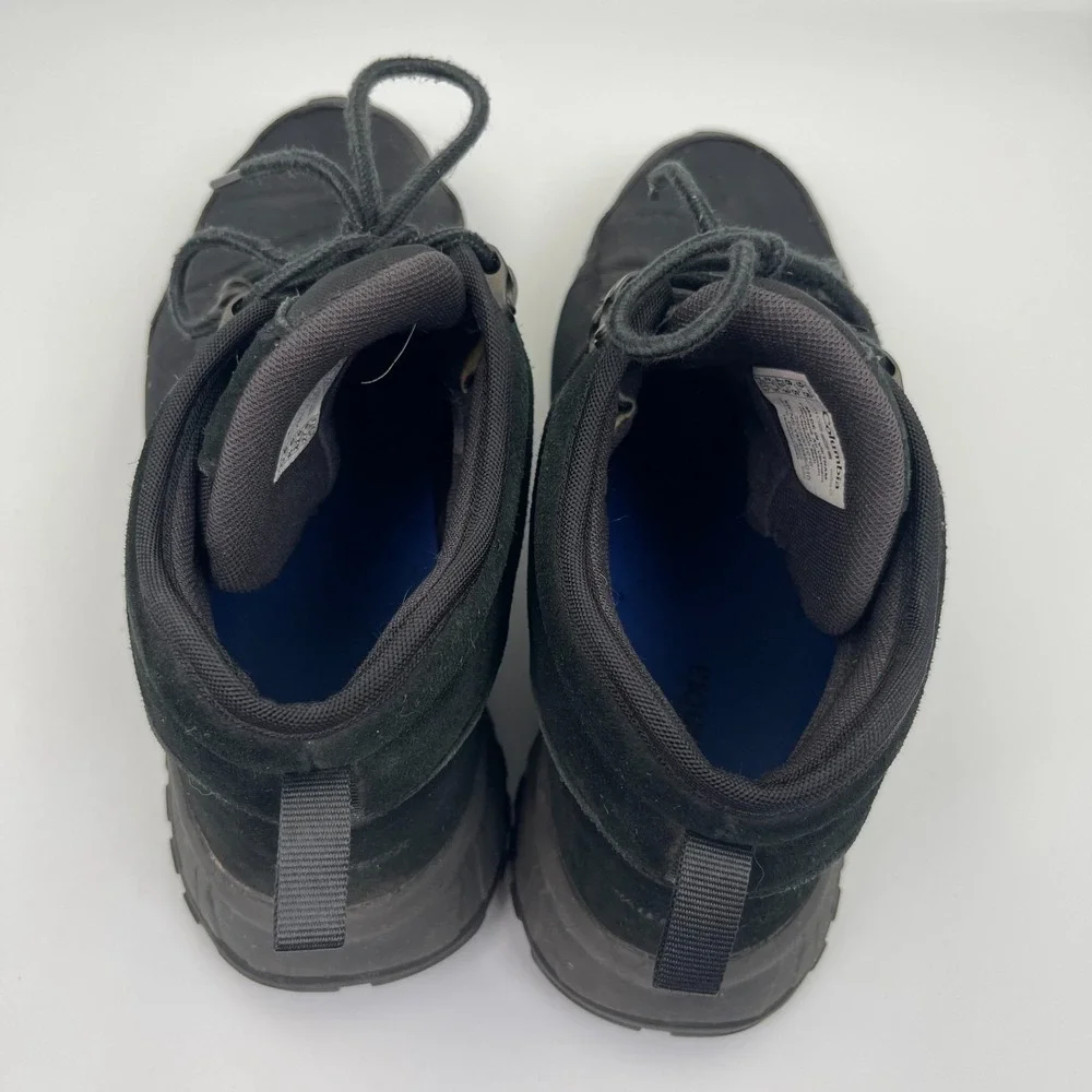 Columbia Wildone Anthem Hiking Boot Men's Size 9.5 Black Waterproof Shoe YM4945
